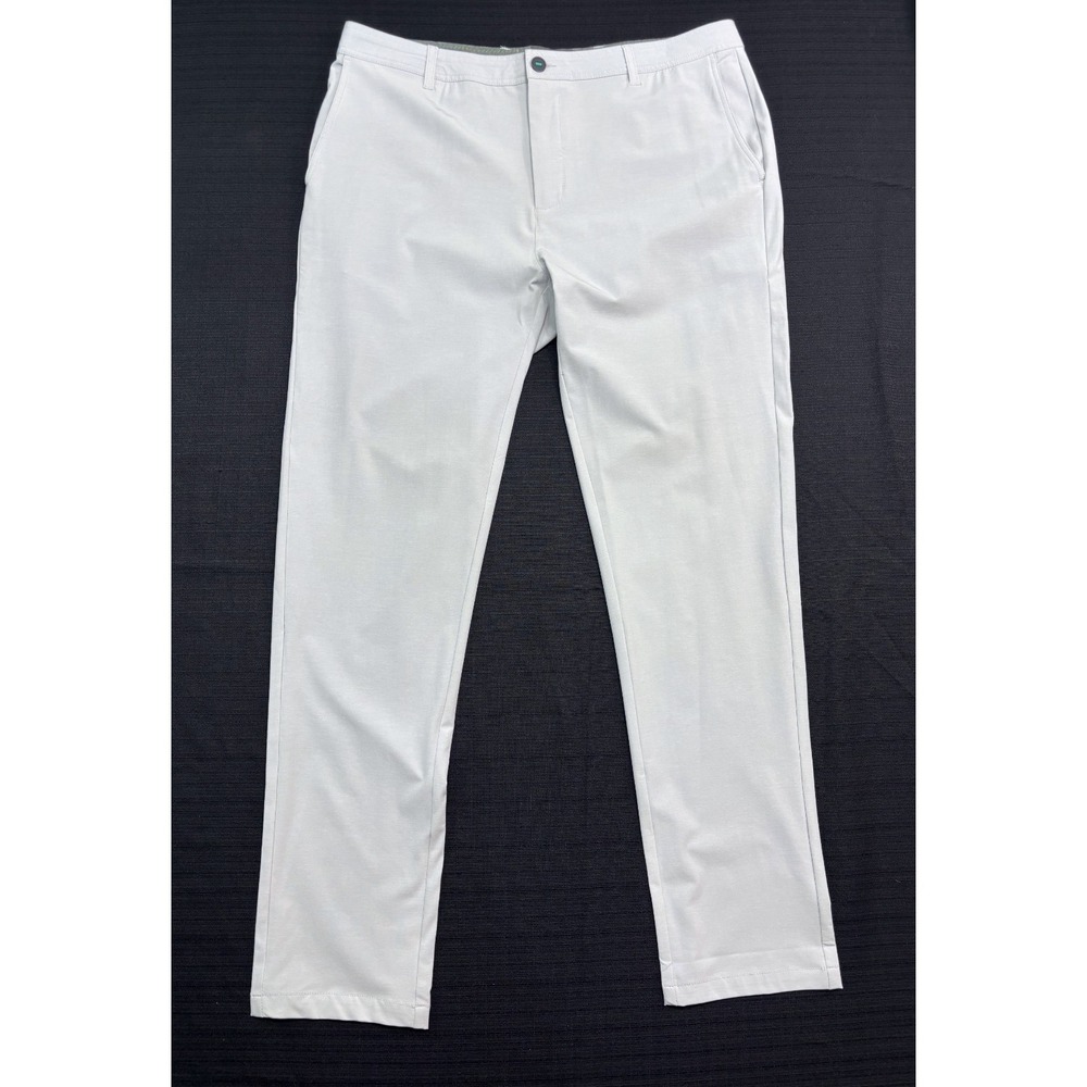 NEW Linksoul 38L 38x34 Light Gray Boardwalker Pants‎ Golf Performance Stretch